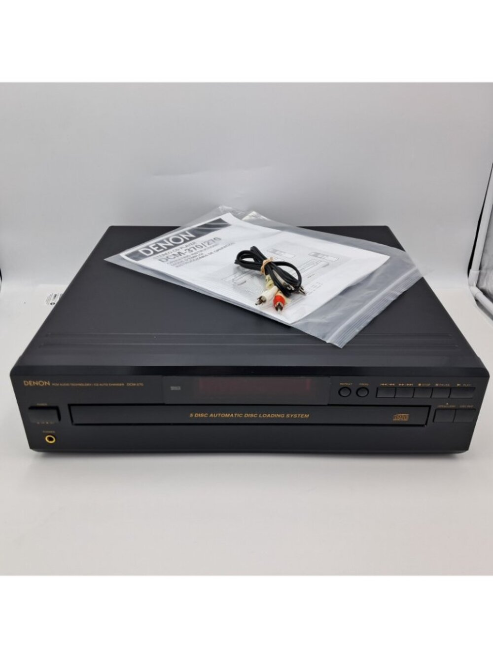 Denon DCM-270 5 CD Auto Changer Player - Carousel Player - Fully Tested - Picture 16 of 16